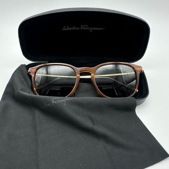 Salvatore Ferragamo SF2846S 212 53-20-145 Women's Brown Tortoise Sunglasses - Picture 5 of 8